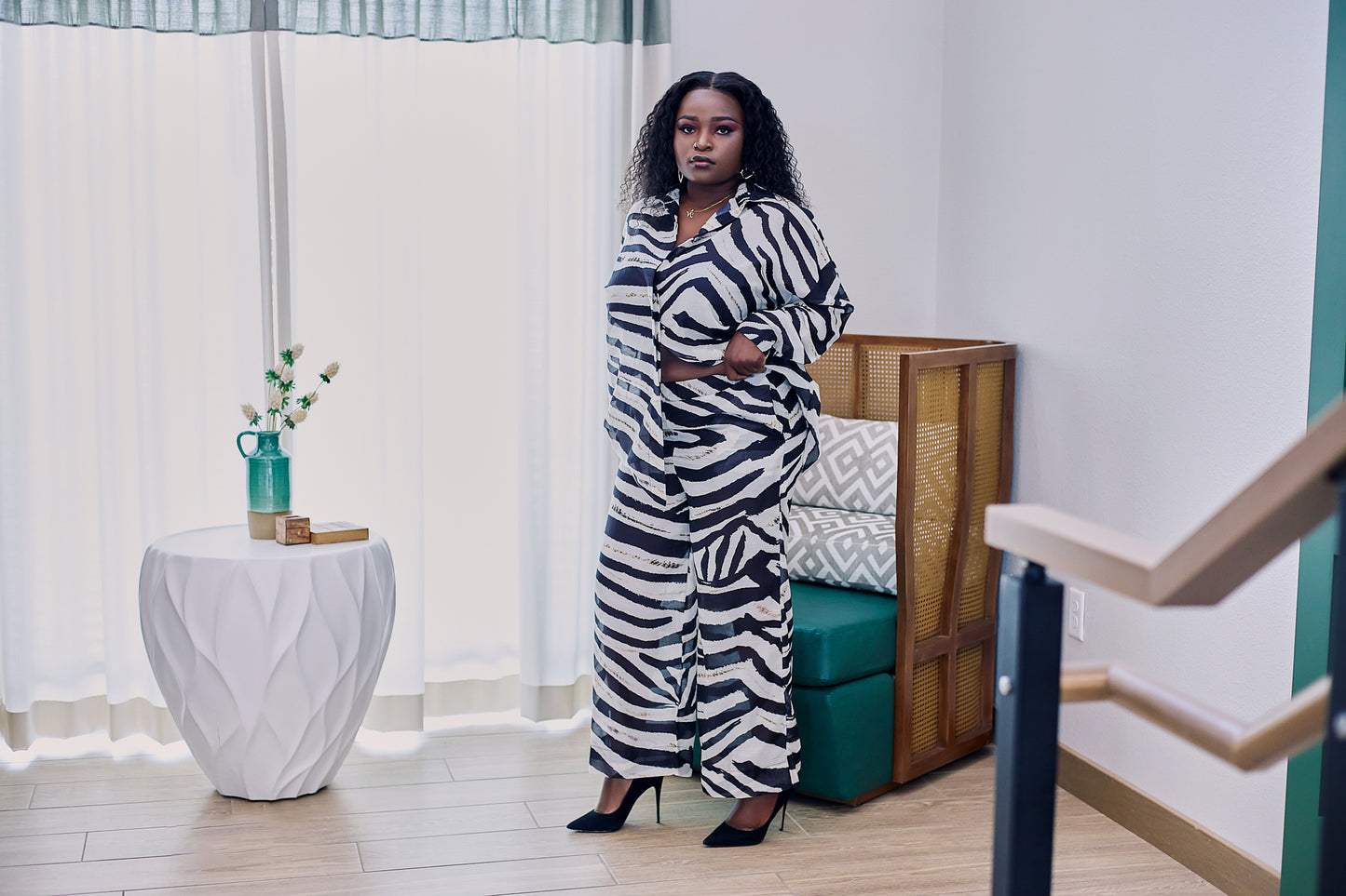 Zebra two piece set