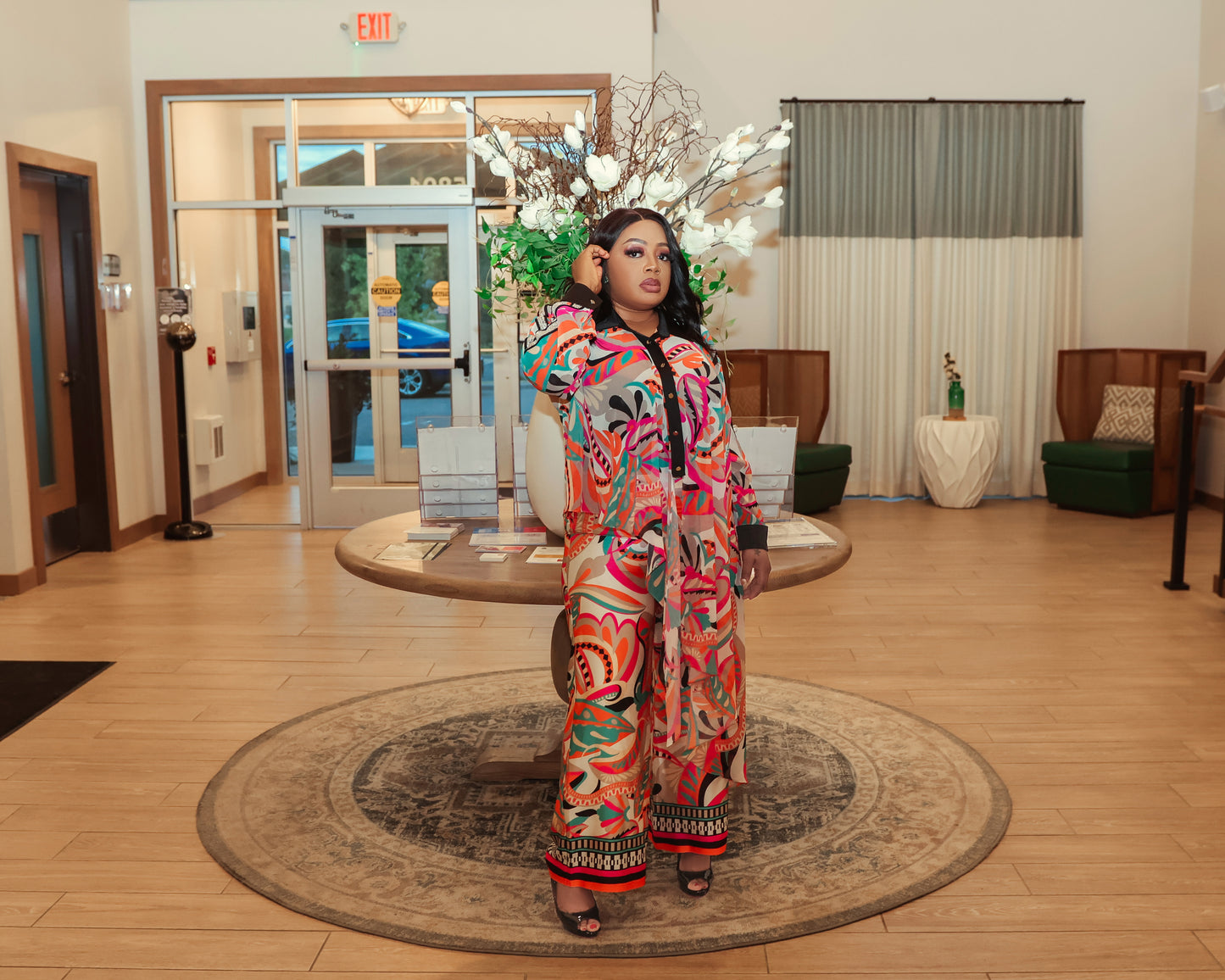 Floral Two piece set