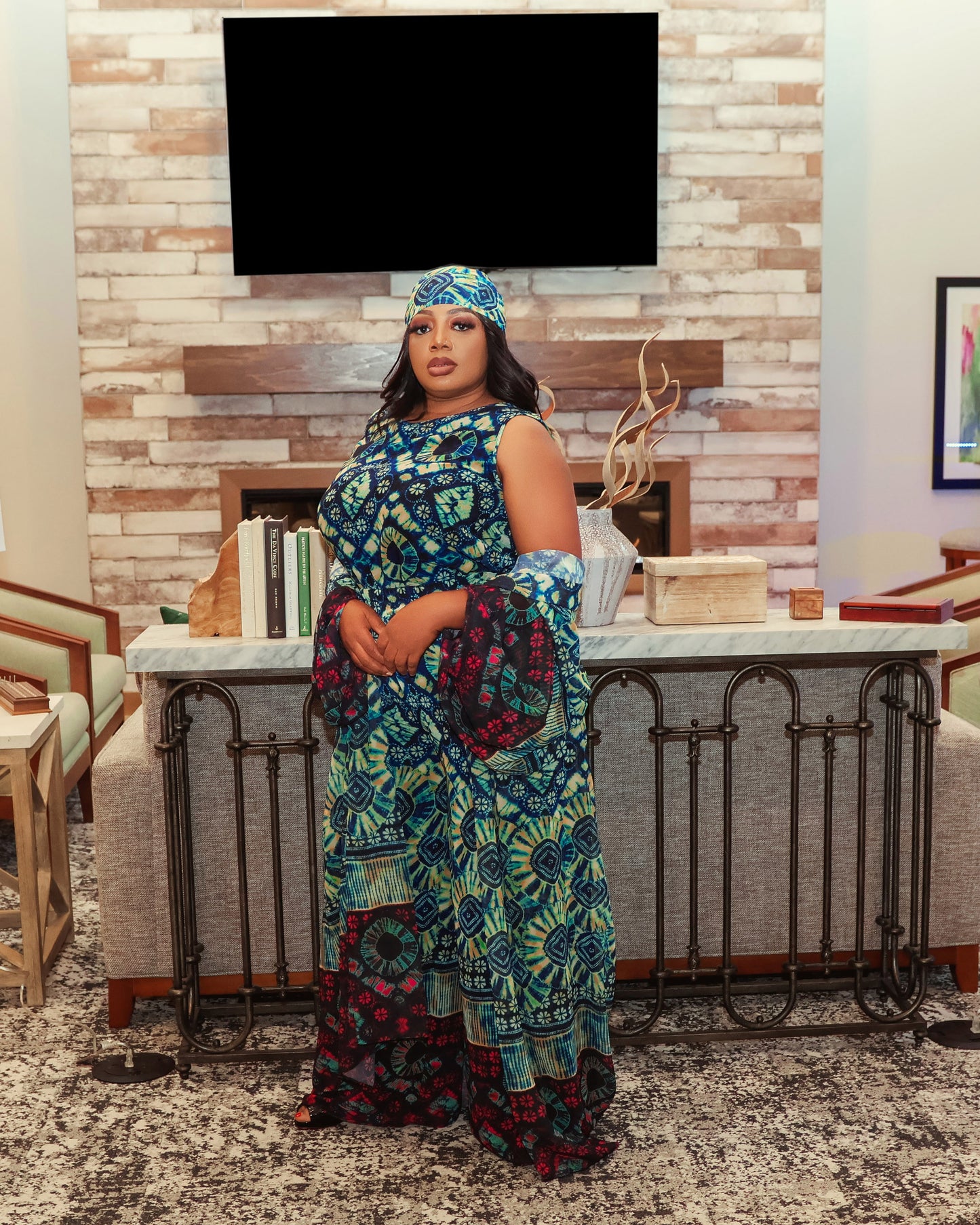 Multicolored 4 Piece Set