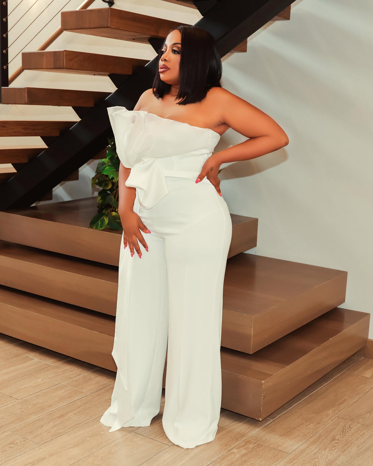 Elegant Jumpsuit Outdoor Wear