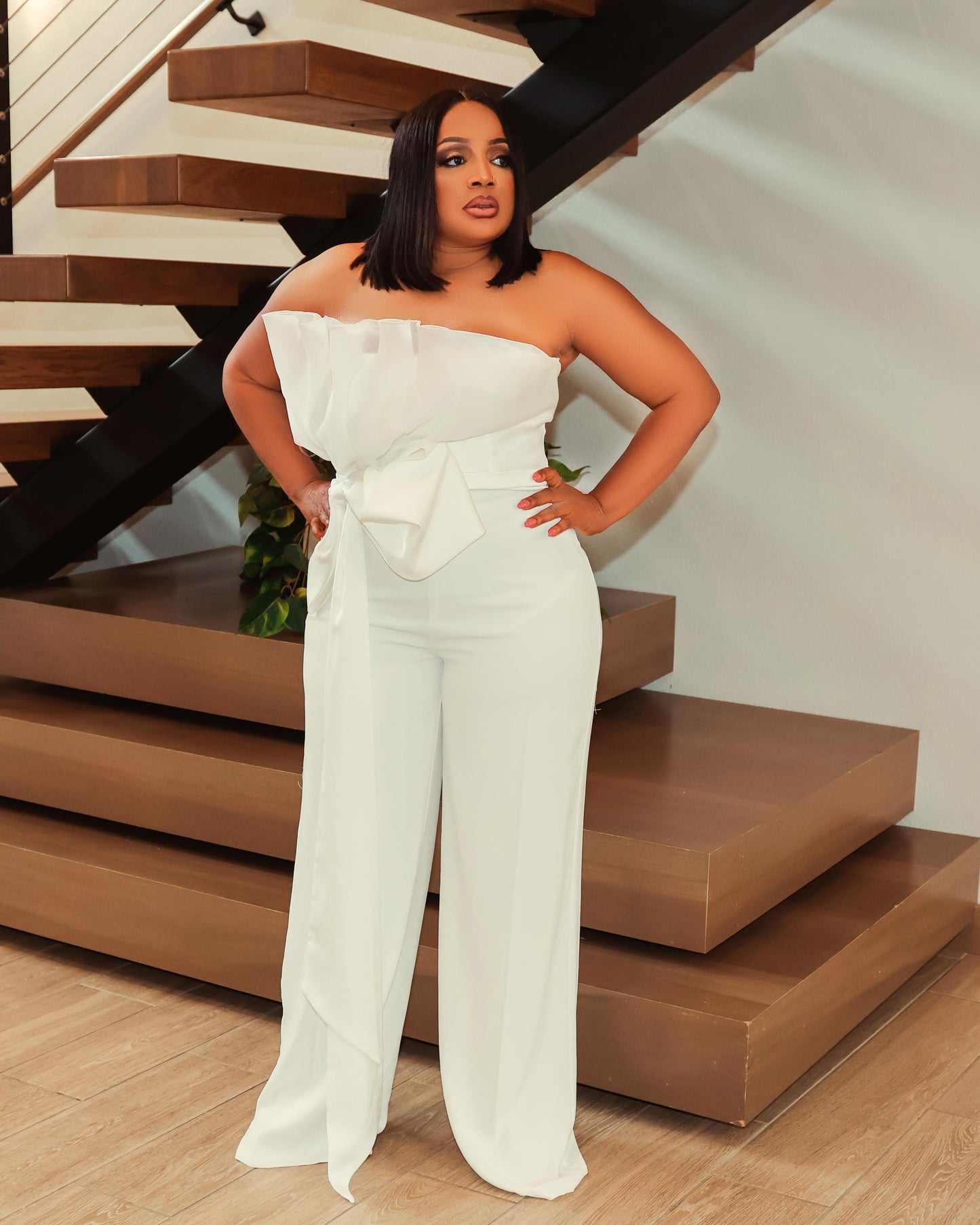 Elegant Jumpsuit Outdoor Wear