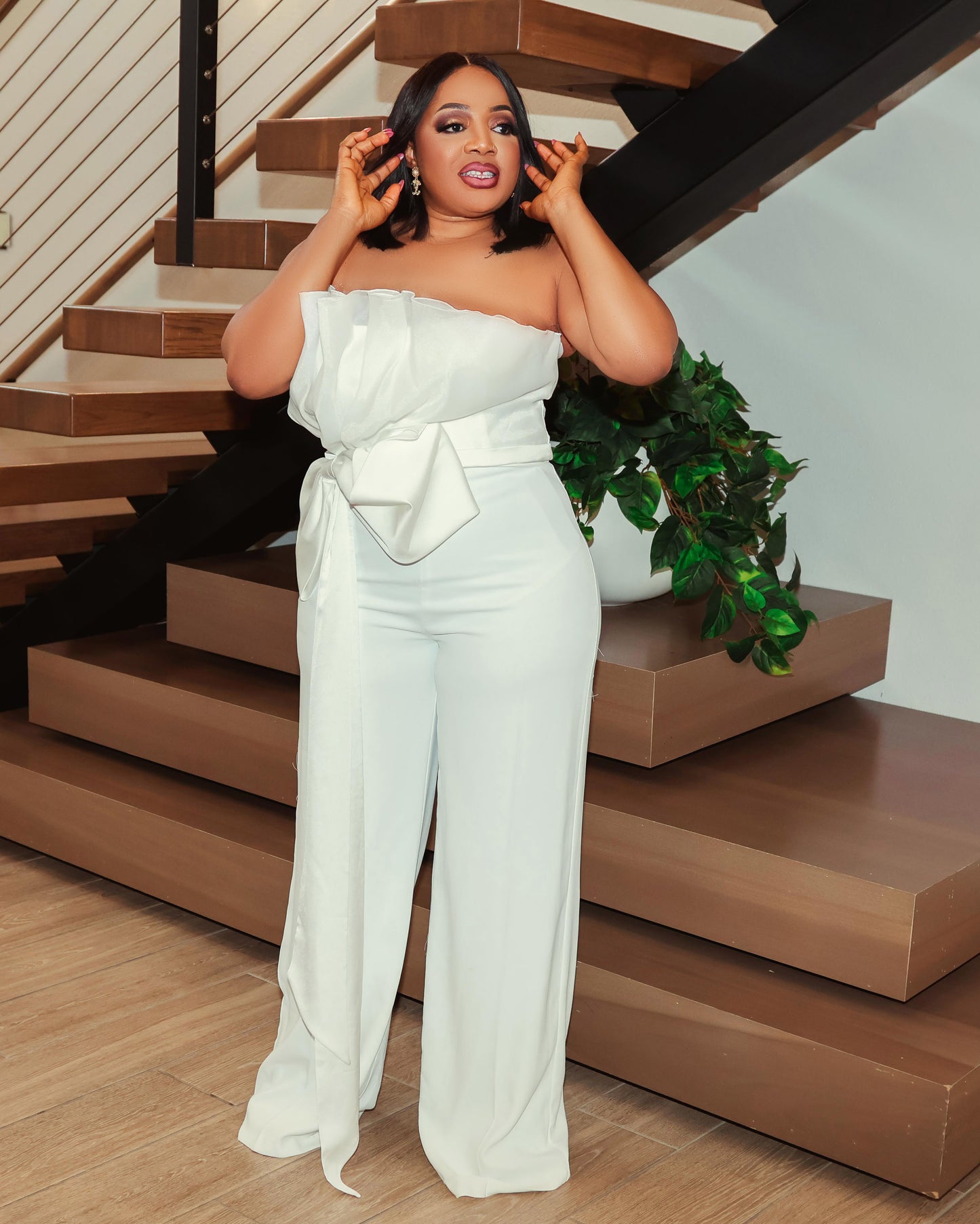 Elegant Jumpsuit Outdoor Wear