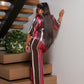 Striped Multicolored 2 Piece Set