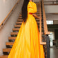 Stylish Yellow Gown